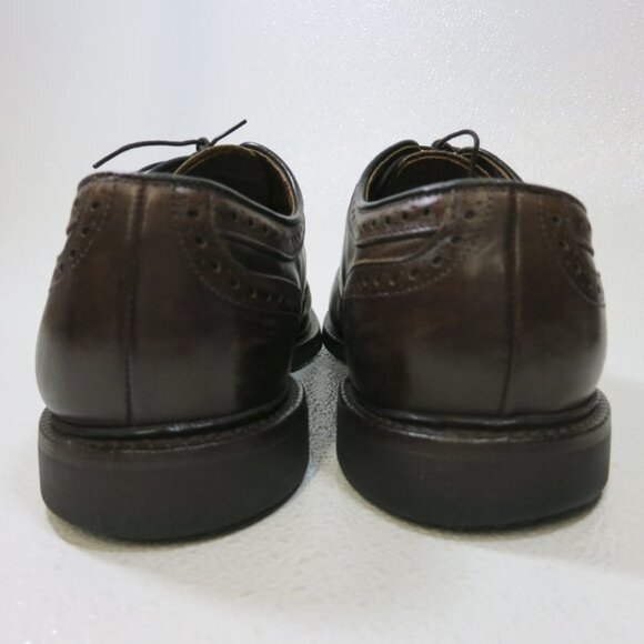 Allen Edmonds Hudson Wingtip Brogue Leather Oxfords Dress Footwear Men 10.5 EEE - Picture 6 of 7
